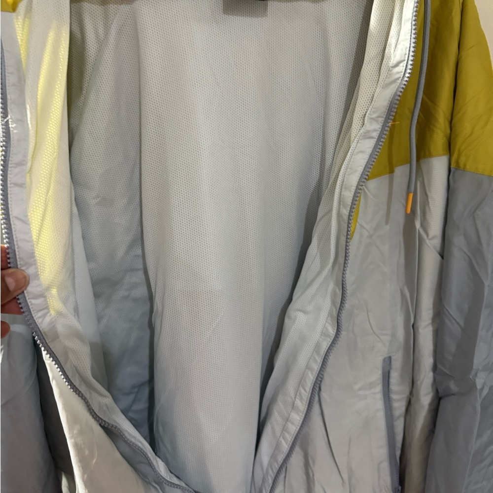 Nike Yellow and Gray Jacket